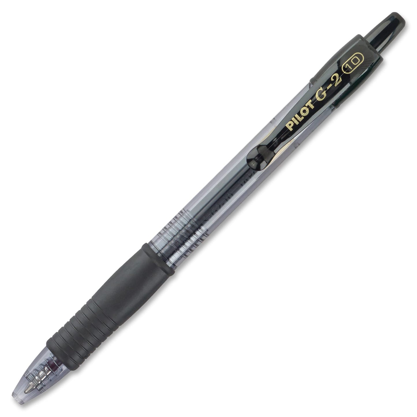 PILOT G2 Premium Refillable & Retractable Rolling Ball Gel Pens, Bold Point, Black Ink, 12-Pack (31256)