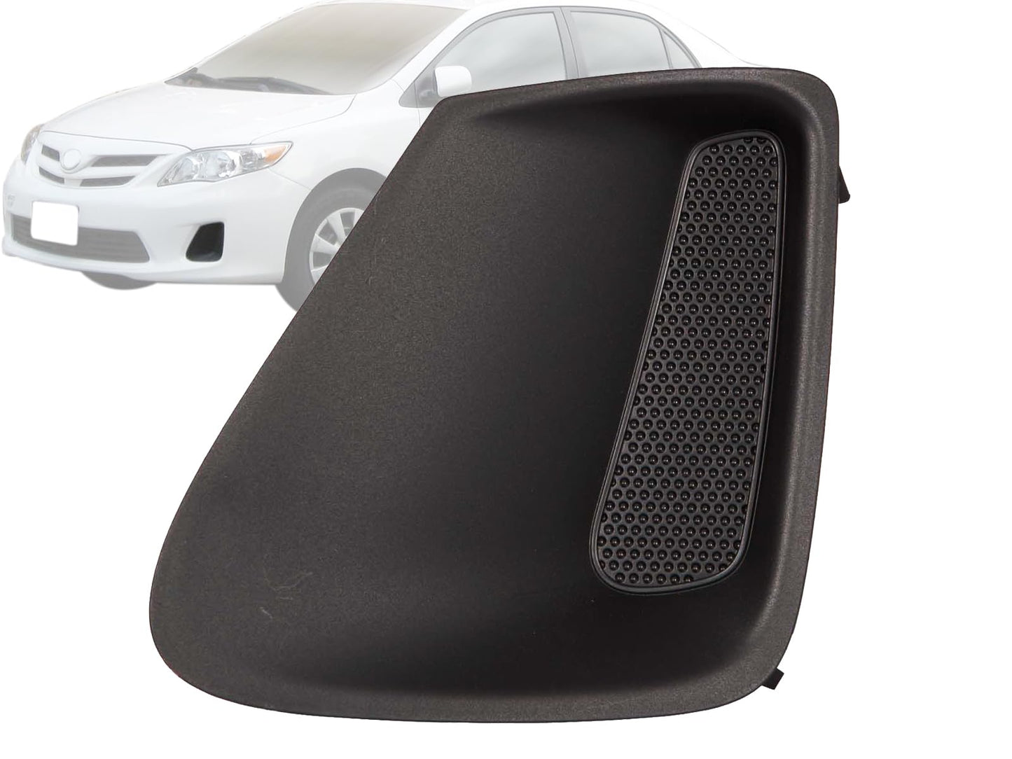 Auto Parts Avenue APA Replacement Front Fog Lamp Opening Cover for 2011 2012 2013 Corolla Driver Left Side TO1038141 8148202190