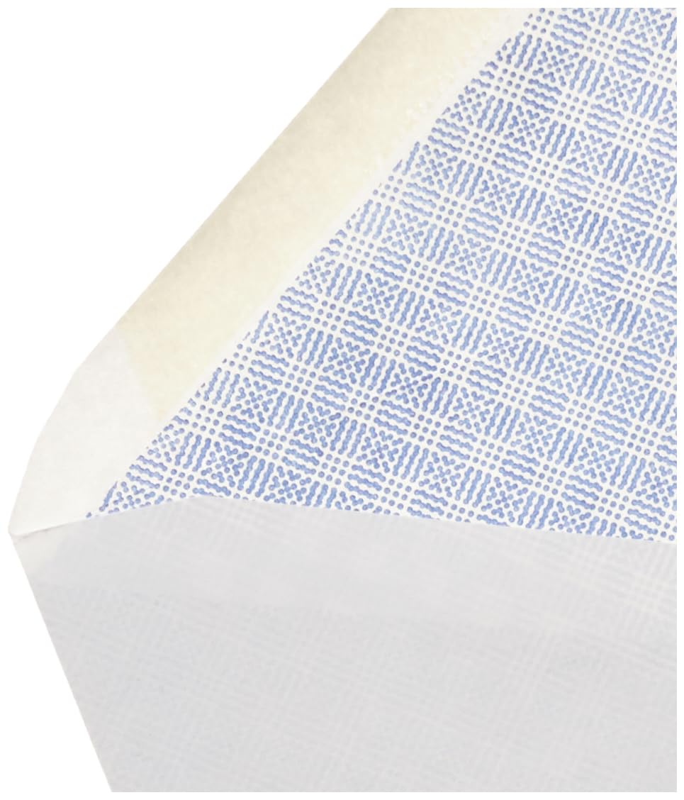 Amazon Basics #10 Security Tinted Business Envelopes for Documents and Invoices, Quality Seal, 4-1/8" x 9-1/2", White, Pack of 500