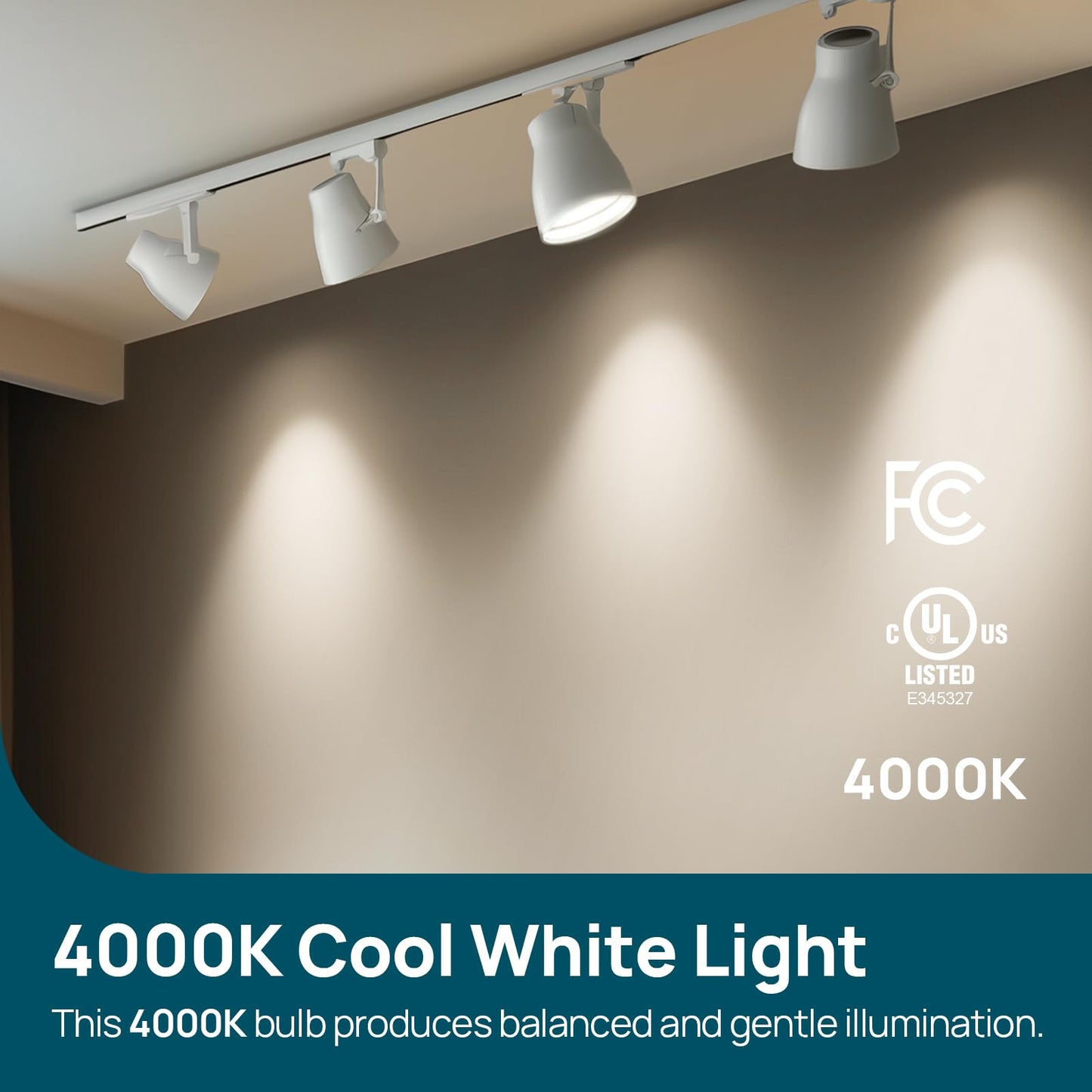 Linkind BR30 LED Flood Light Bulbs Indoor, 65W Equivalent Dimmable LED Recessed Bulbs, 10W 850 Lumens, 4000K Cool White E26, UL FCC Certified, Recessed Can Light Bulb for Bedroom Bathroom, 12 Packs