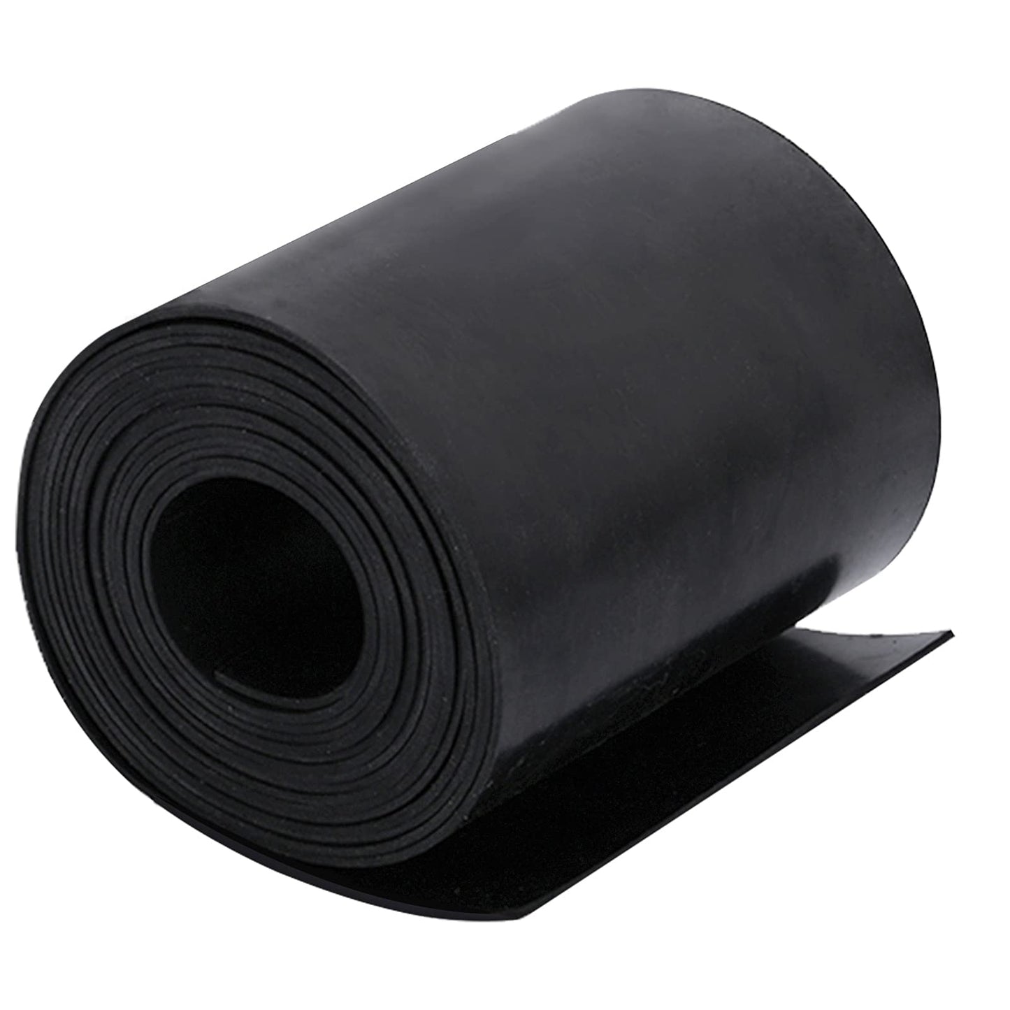 Neoprene Rubber Sheet Roll - 1/16 Inch Thick x 4 Inch Wide x 10 Feet Long Solid Rubber Gasket Seal for DIY Gaskets, Pads, Seals, Crafts, Flooring, Cushioning of Anti-Vibration, Anti-Slip