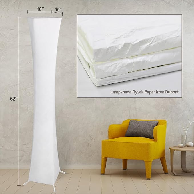 Floor Lamp, RGB Color Changing Led Smart Lamp, Music Sync, APP Remote Control, 62'' Standing Lamp for Living Room Bedroom Game Room