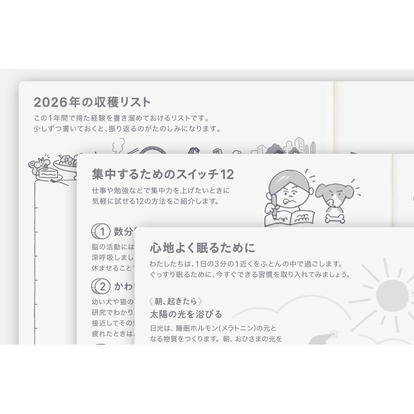 Hobonichi Techo 2026 Original Book – A6, Japanese, Daily, April Start, Monday Start, Planner