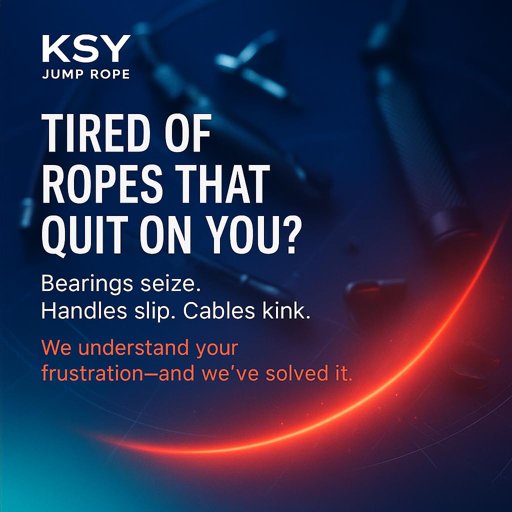 KSY Grand Prix Ultra Speed Light Wire Jump Rope (S-707, Red) – Professional Steel Wire Speed Rope for Boxing, CrossFit & HIIT – Adjustable Jump Rope with Precision Bearings – Made in Korea