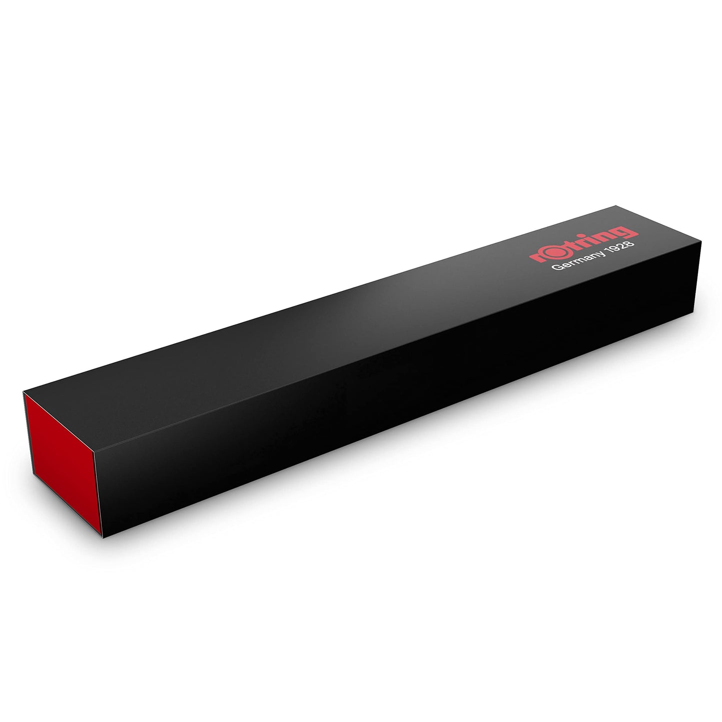 rOtring 600 Ballpoint Pen, Medium Point, Black Ink, Black Barrel, Refillable, 1 Count - Smooth Writing, Style, Comfort, Non-Slip Grip
