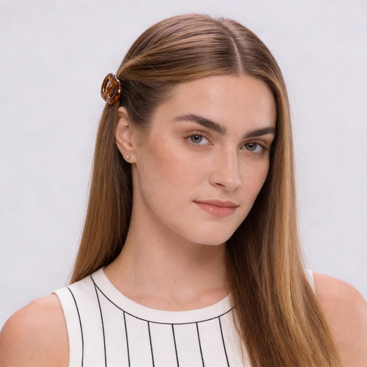 Magnetic Hair Clips, Strong Hold Magnetic Styling Clips, No-Slip Flat Magnetics Styling Clips, No-Crease Sectioning Hair Accessories for Thin & Thick Hair (2PCS-A)