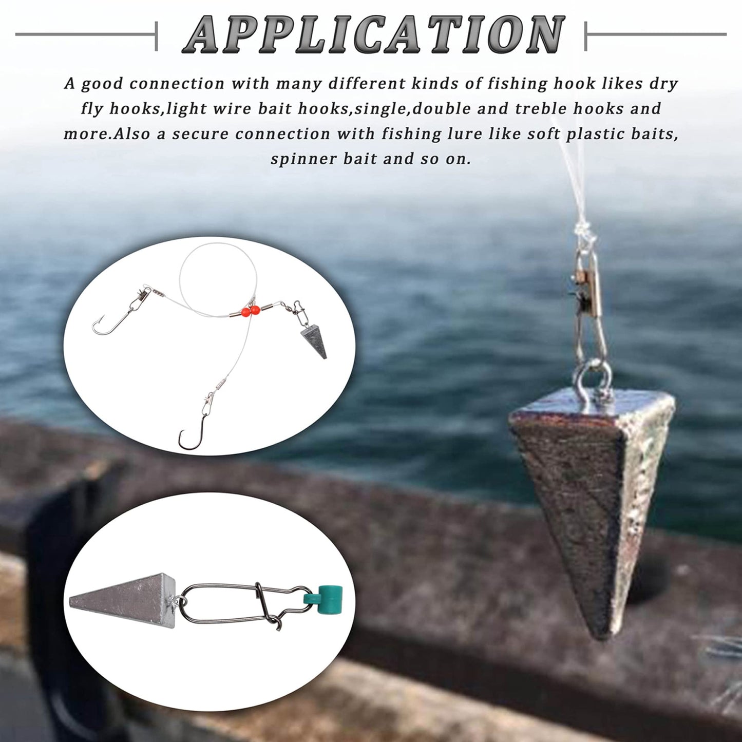 Pyramid Sinkers Fishing Weights Sinkers Saltwater Surf Fishing Weights Bullet Sinkers for Ocean Saltwater Fishing Gear Tackle 1oz 2oz 3oz 4oz 5oz 6oz 8oz