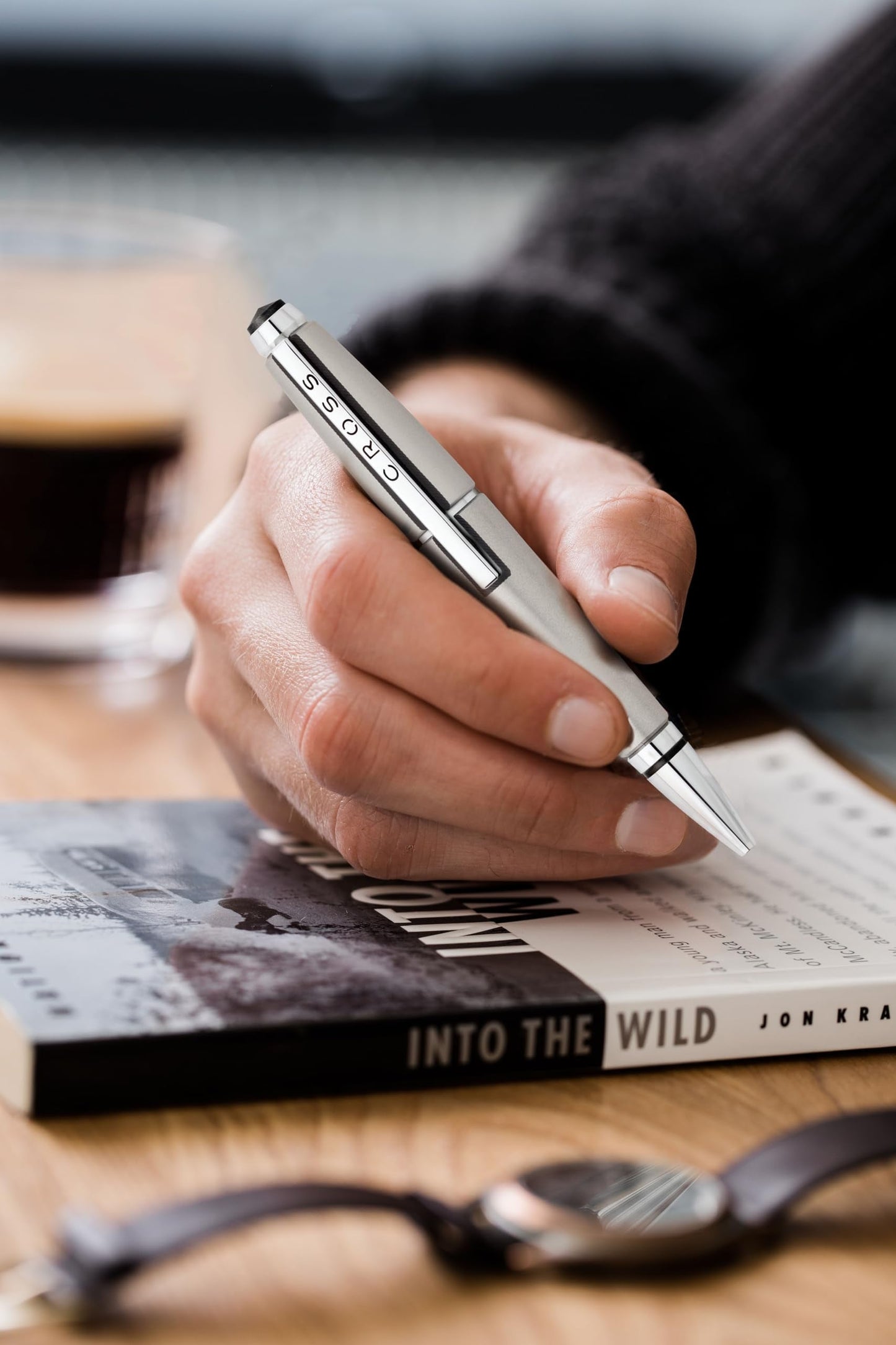 Edge Pen, 0.7mm, MBlue, Black