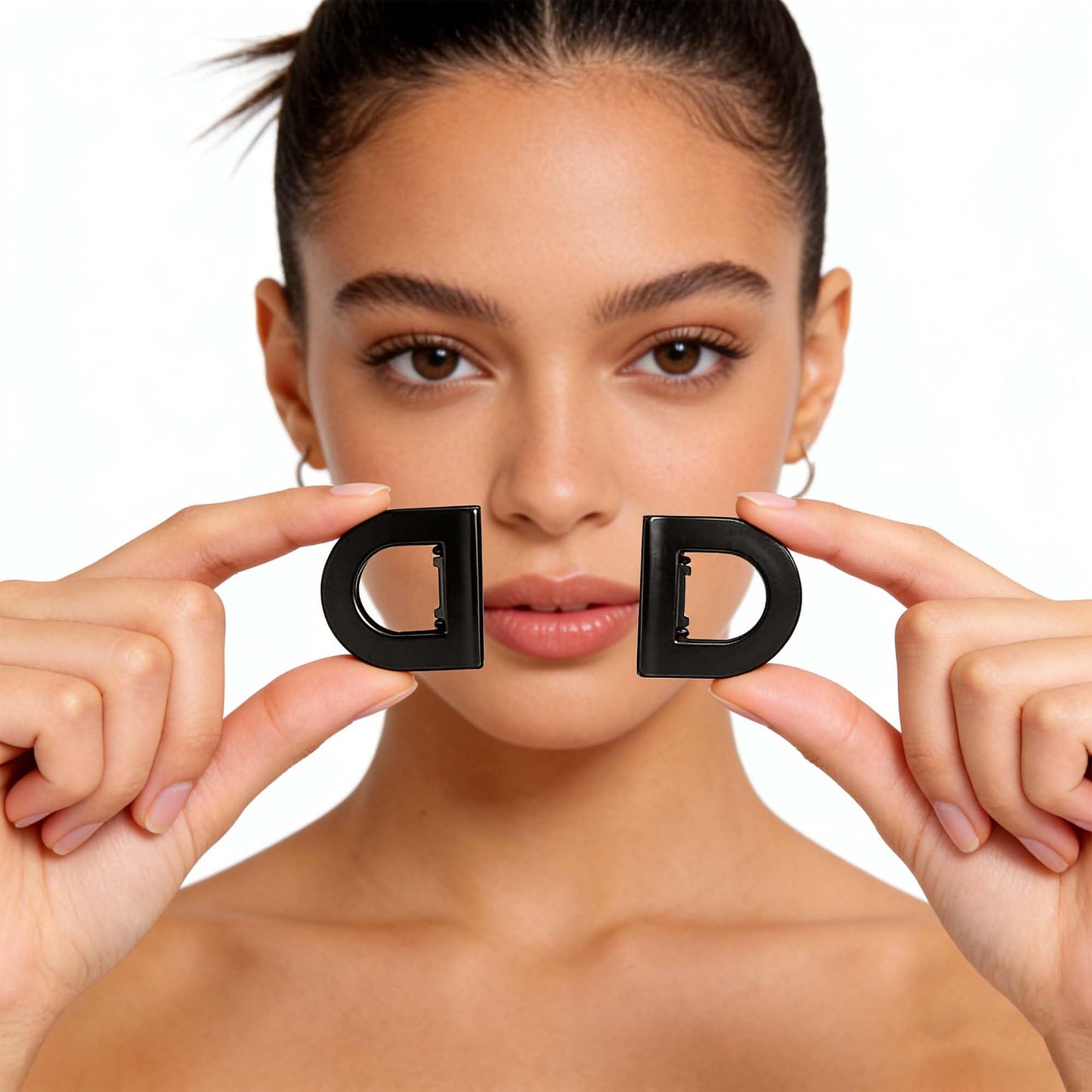 Upgrade Magnetic Hair Clips,Strong Hold Magnetic Styling Clips,Suitable for various hair types and everyday styling (A)