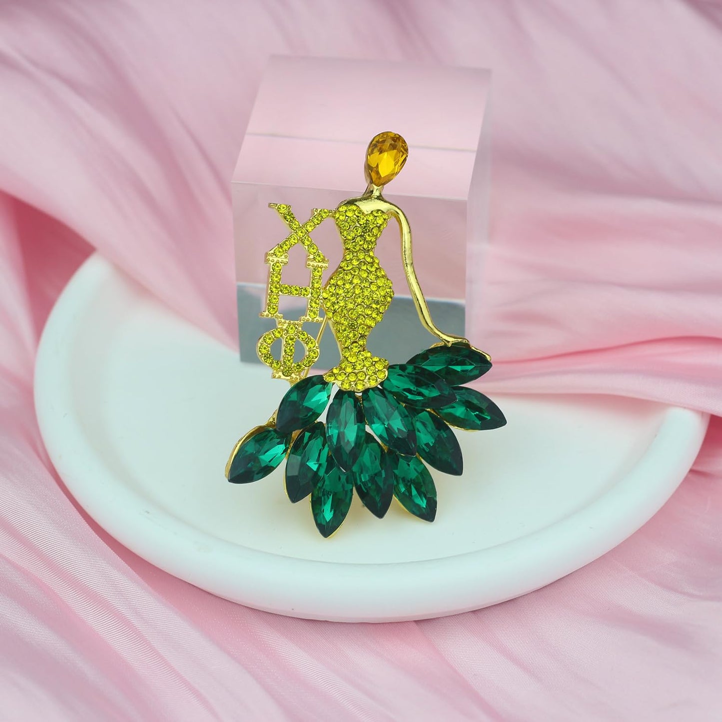 Rhinestone Chi Eta Brooh Pin for Women Greek Sorority 1932 Chi Gift Sorority Paraphernalia Jewelry for Soror Sisterhood Gift (CE Brooch)
