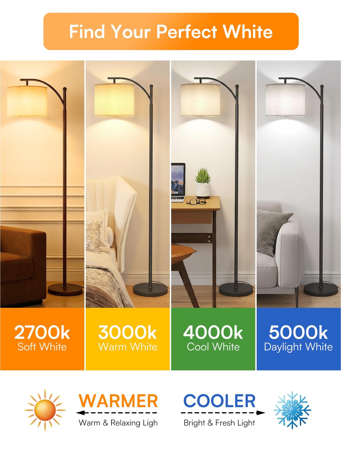 TJOY A19 Dimmable LED Light Bulbs, E26 Led Bulbs 60 Watt Equivalent, Warm Soft White 2700K, 800 Lumens Standard Base, Energy Saving Lightbulbs, Efficient 9W, 120V, 15,000 Hour Lifetime, 6 Pack