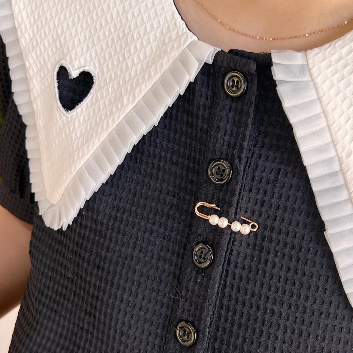 14 Pieces Brooch Safety Pins, Pearl Brooch Button Pin Pant Waist Tightener Pins for Clothes Sweater Shawl Collar Dress Cardigan Shirt Jeans Accessories for Women Girls(Elegant)