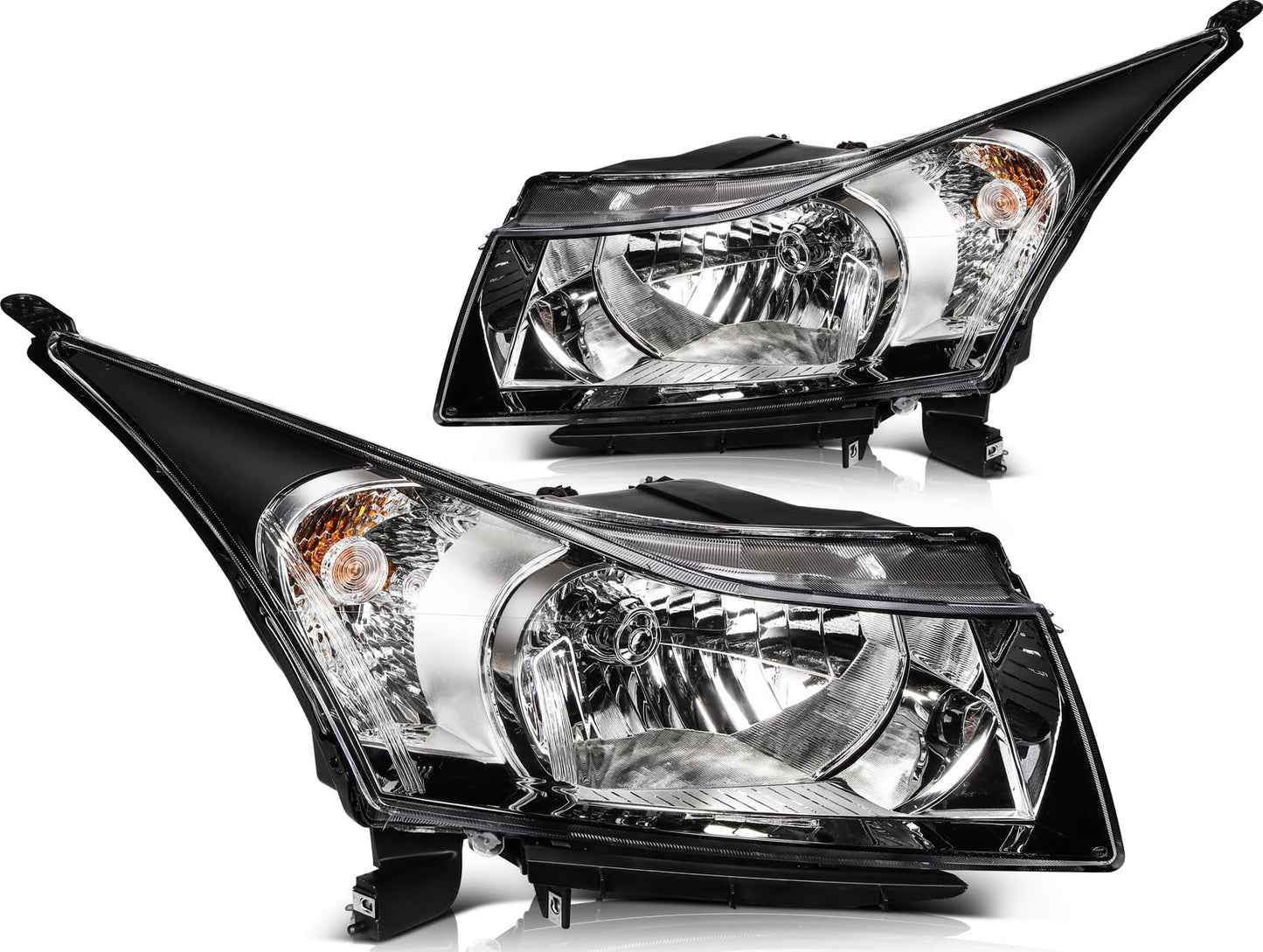 LBRST Headlight Assembly Fit 2011-2015 for Cruze, 2016 for Cruze Limited Driver & Passenger Side Headlight 95900041