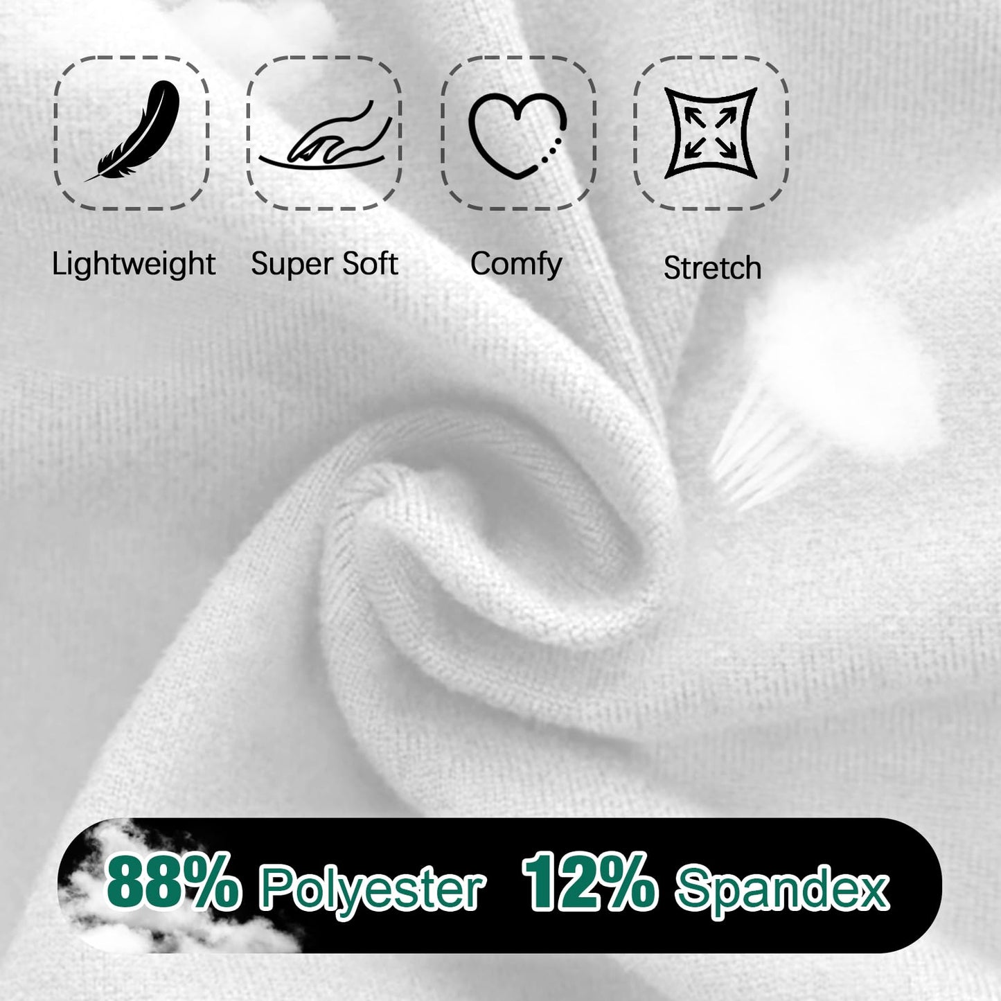 Walifrey Joggers with Pockets, Drawstring Sweatpants Women White L