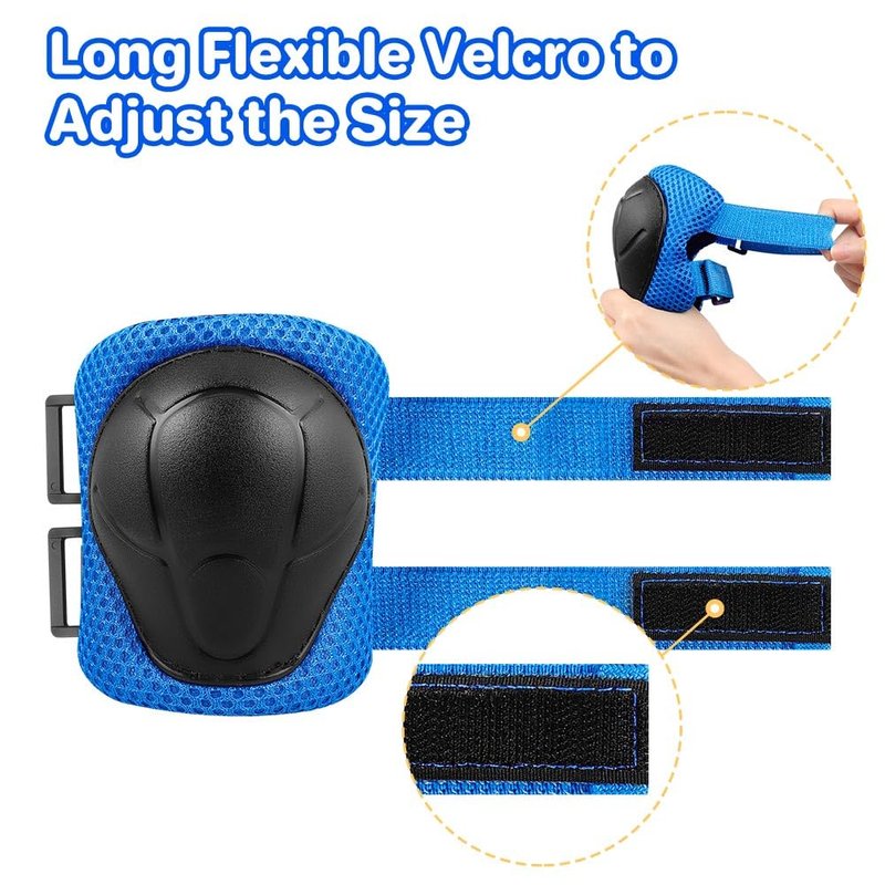 Besttravel Kids/Youth Knee Pad Elbow Pads Guards Protective Gear Set, Toddler Knee and Elbow Pads with Wrist Guards 3 in 1 for Skating Cycling Bike Rollerblading Scooter