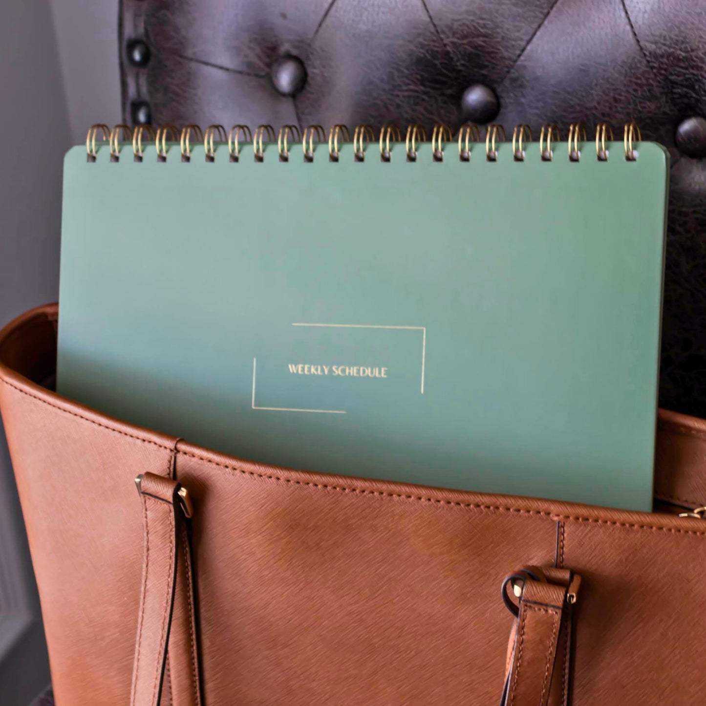 Merely Home Undated Daily Planner | 8.25” x 11.75” Work To-Do Notebook | ADHD Academic Organizer | Multi-Layout | Men and Women Planner | College Supplies | Evergreen | Landscape Layout