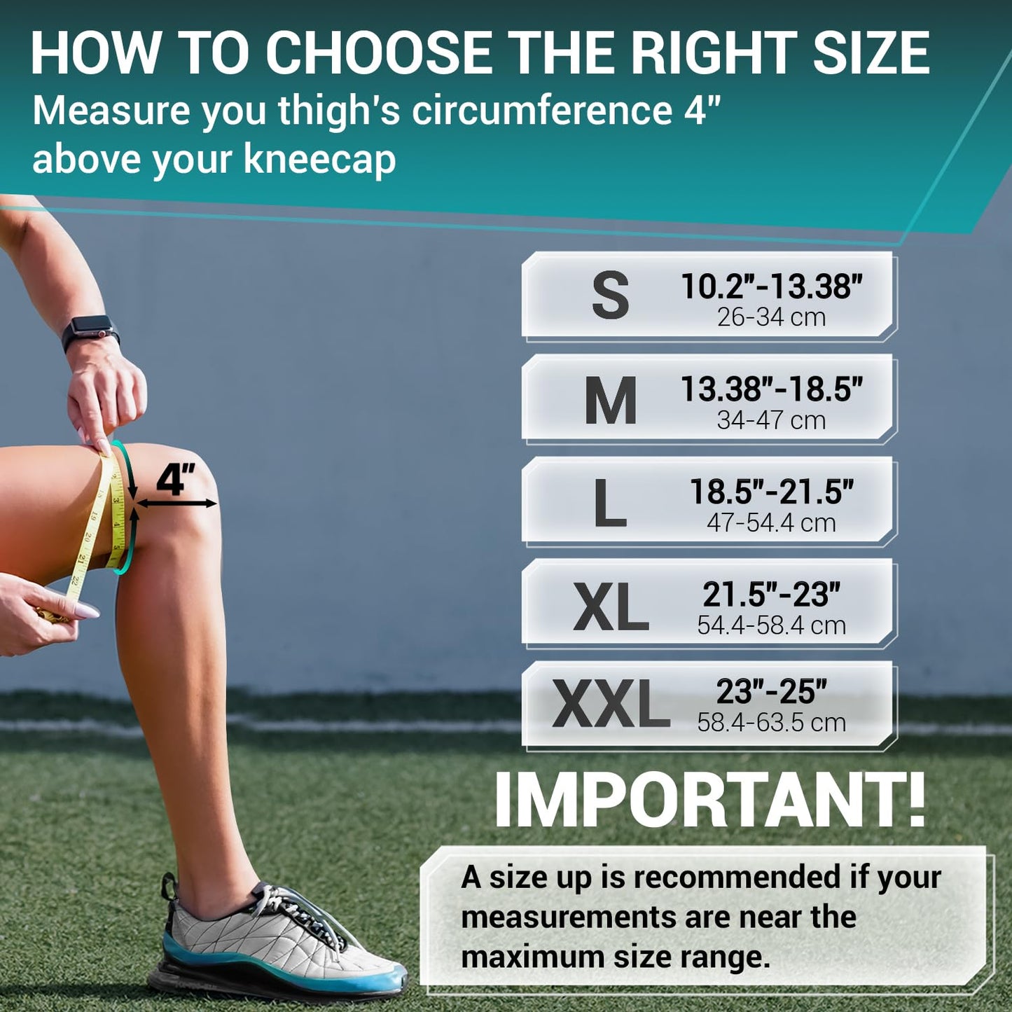 DR. BRACE ELITE Knee Brace with Side Stabilizers & Patella Gel Pads for Maximum Knee Pain Support and fast recovery for men and women-Please Check How To Size Video (Earth, Medium)