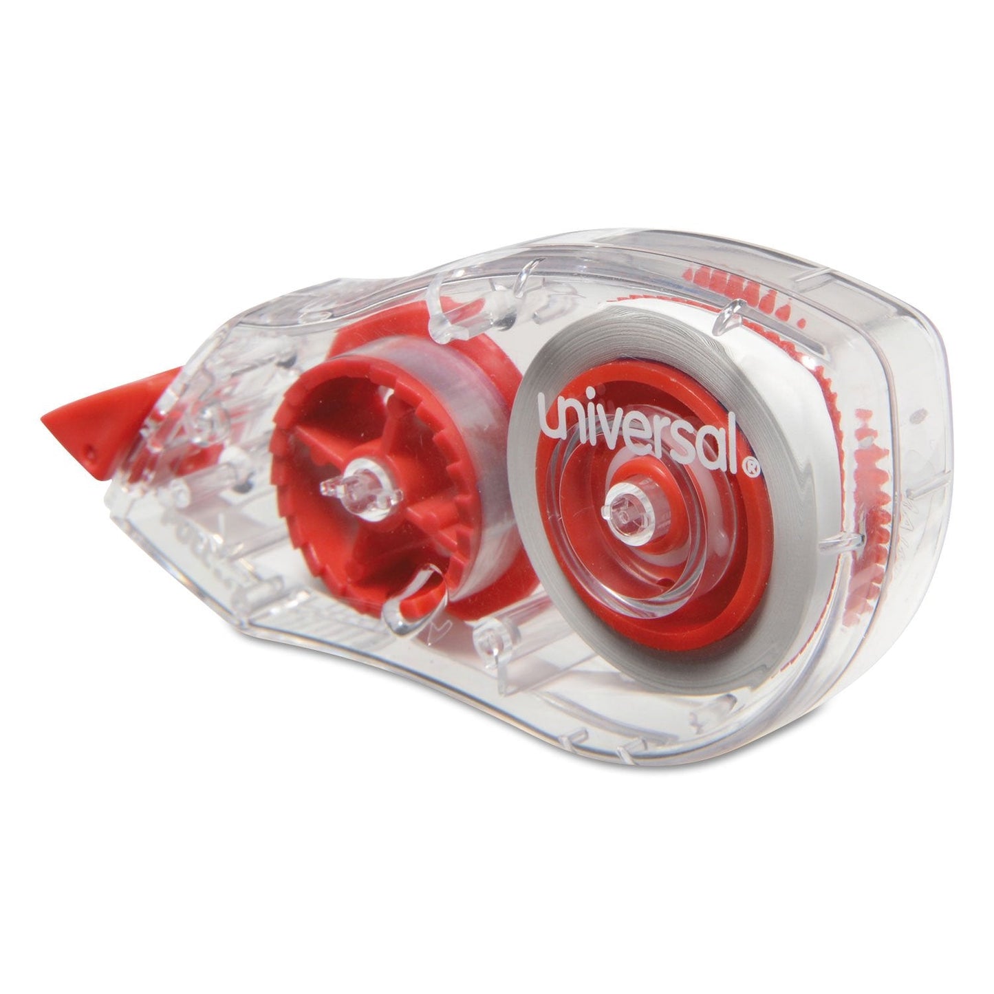 Universal 75606 Correction Tape with Two-Way Dispenser, Non-Refillable, 1/5-Inch x 315-Inch , 6/Pack