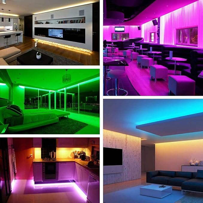 SUYOOULIN LED Strip Lights, High Voltage AC110V-130V 3.3ft/1m Super Bright 4000LM Waterpoof IP68 2835 180 LEDs/m LED Light Strips for Home Garden Outdoor Decoration(Ice Blue)