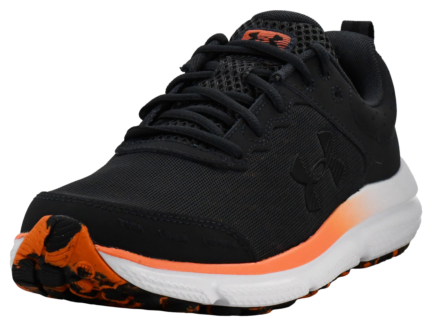 Under Armour Mens Charged Assert 10 Anthracite/Team Orange/Black 15 Medium