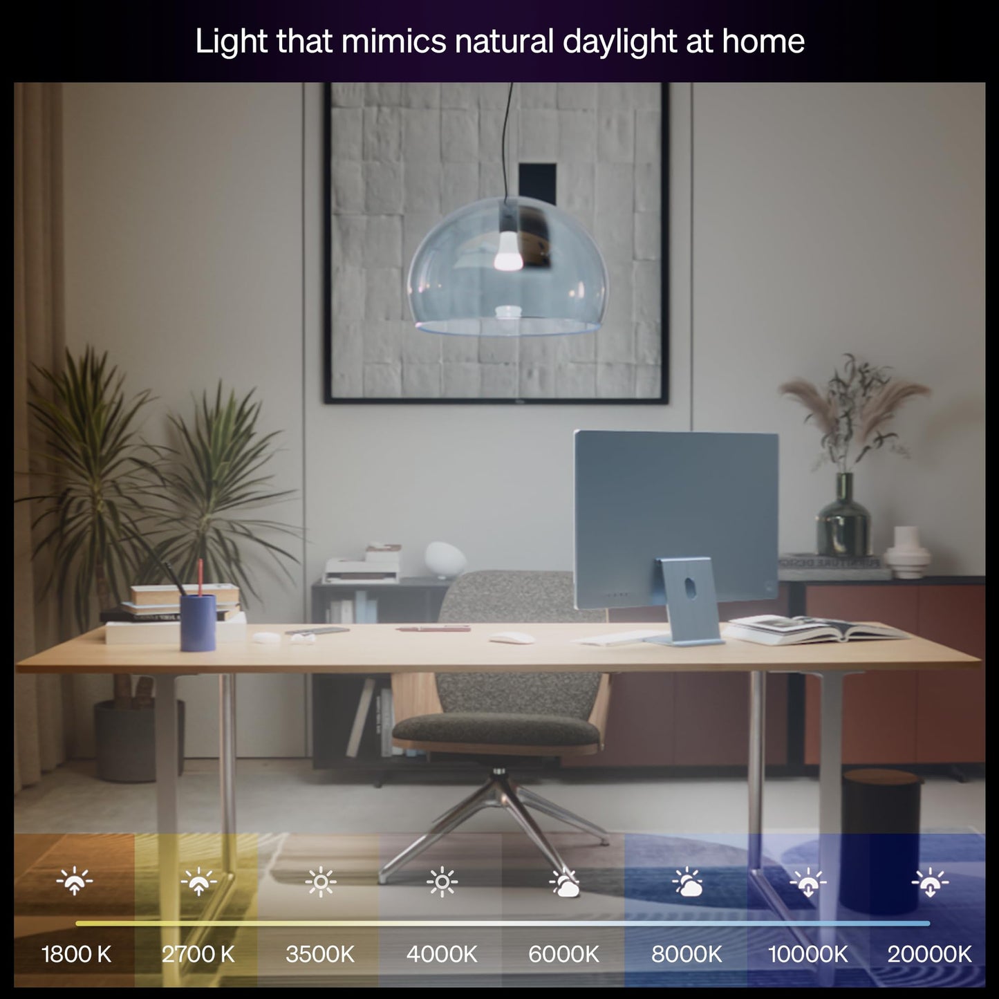 Philips Hue Smart LED A21 Bulb,White and Color Ambiance, E26 Base,13.5W, Full Spectrum Light 1000K-20000K,1600 Lumens, Dimmable, Compatible with Alexa, Google, Apple Home, 2pk