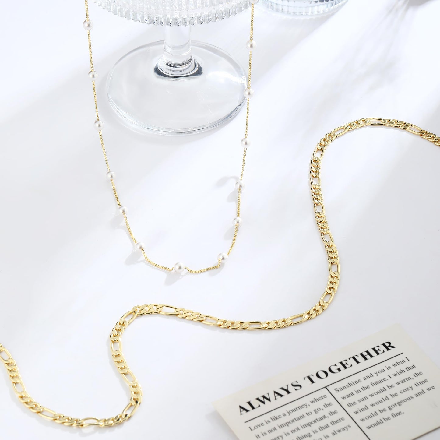 RELVEO 2PCS Gold Waist Chain Adjustable Layered Belly Chain Body Chain Jewelry for Women Sexy Bikini Beach Pearl Waist Chains
