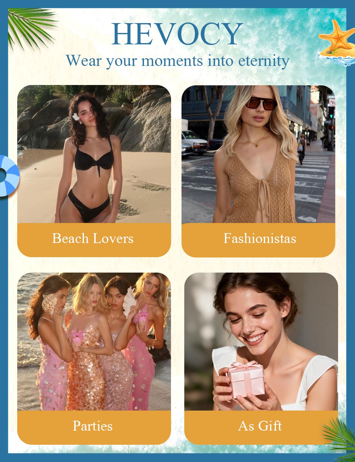 HEVOCY Gold Waist Chain for Women, Trendy Layered Belly Chain Jewelry, Adjustable Body Chain for Beach & Summer Outfit