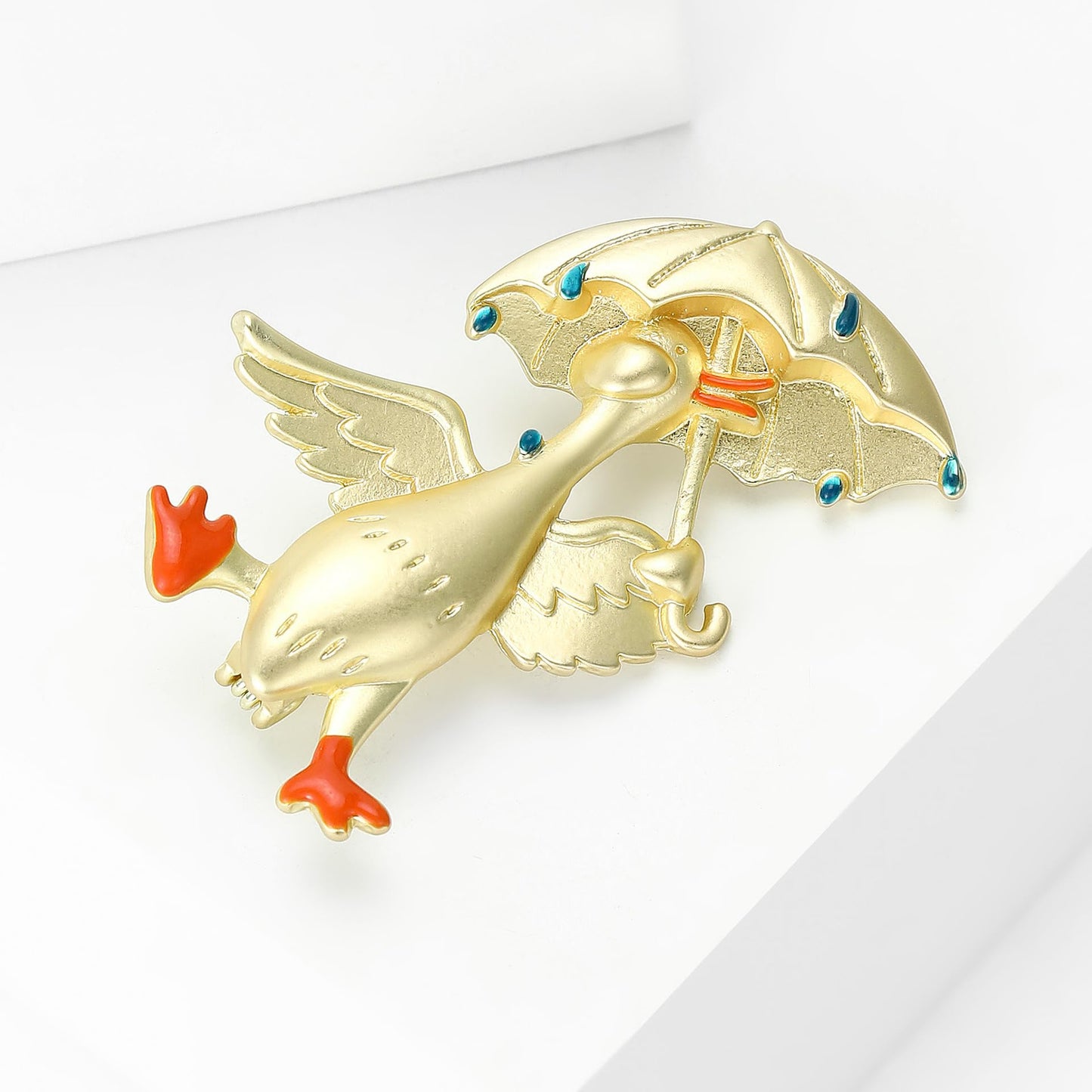 Duck Brooch for Women Cute Duck Pin Birthdays and Holidays for Family Friends
