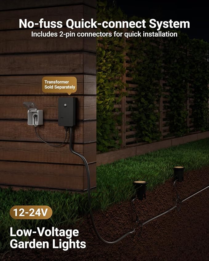 Sunco Low Voltage In-Ground LED Outdoor Lights, Landscape Well Lighting for Yard, Garden, Walkway, 3W, 200 LM, 3000K Warm White, IP67 Rated, 50000 Lifetime Hours ETL.