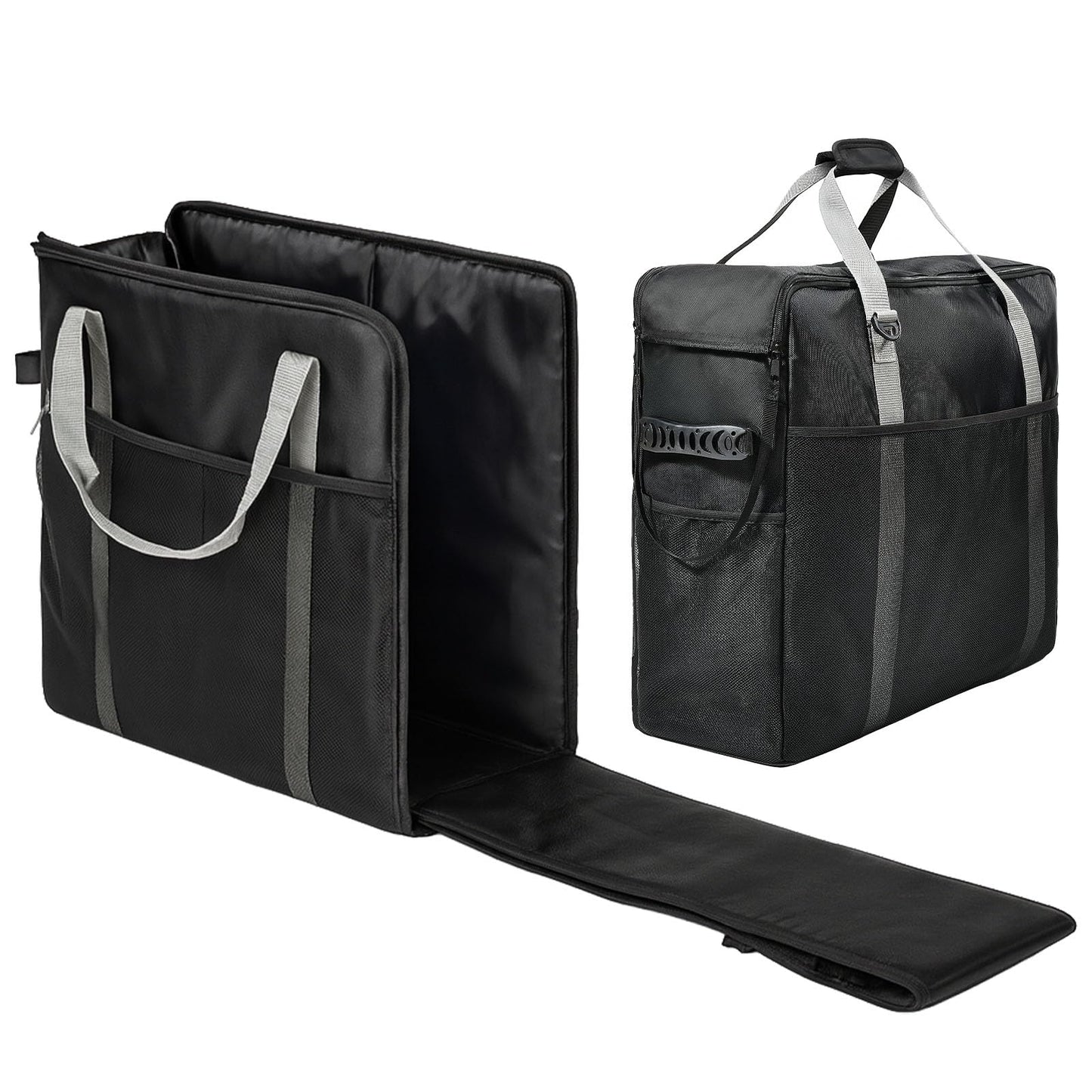 BS-VOG Carrying Bag for Ninja Slushie Machine FS301 & FS300, Portable Travel Tote Storage Bag with Front-Opening Design for Frozen Drink Maker, Thick Padded Protector for Machine Accessories