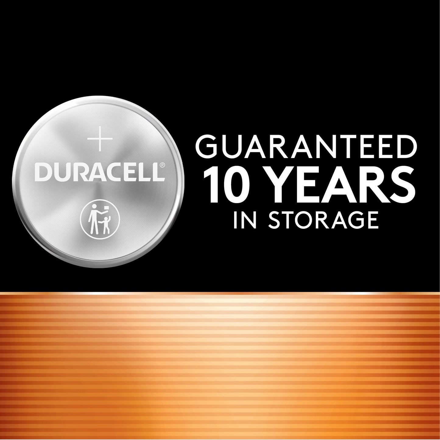 Duracell 2032 Lithium Battery, 2 Count (Pack of 1), Child Safety Features, Compatible with Key Fob, Tea Light Candles and Other Devices, CR2032 Battery