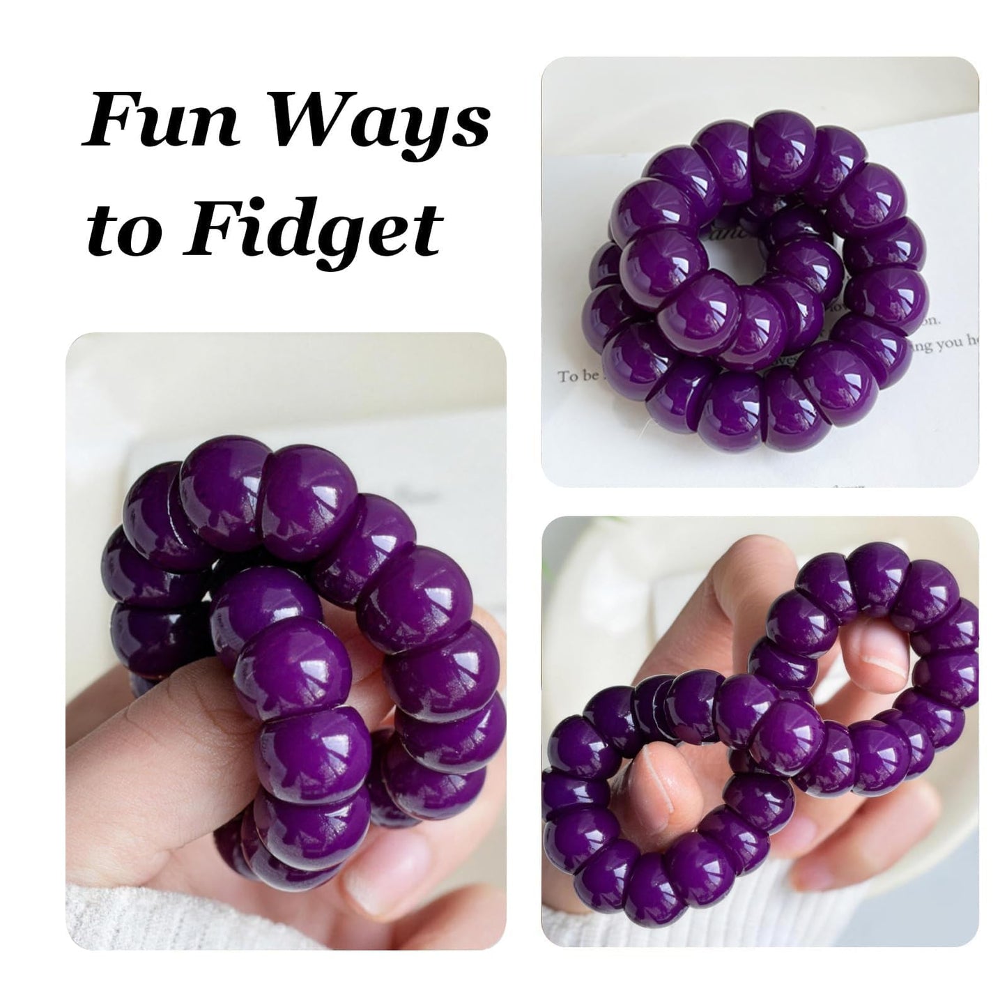 Embtrem Fidget Bracelet Bodhi Seed Bracelets Anxiety Fidget Bracelets Protection Healing Stretch Alleviate Anxiety Stress Protection Healing Bodhi Jewelry Gifts for Women Men