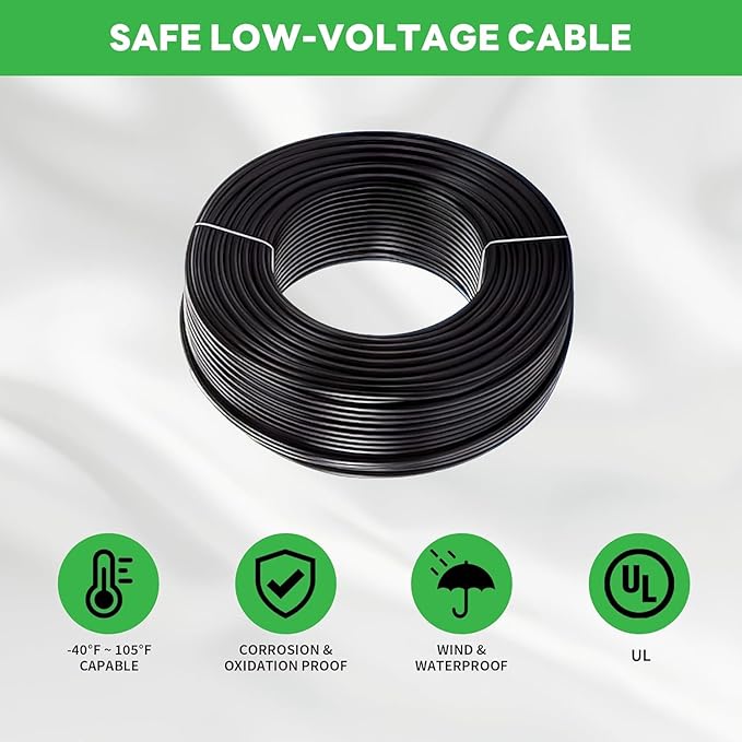 Landscape Well Light Kit, 8 Pack Low Voltage In Ground Lights and 100W Transformer and 100FT Cable and 30 Wire Connectors, IP67 Waterproof Outdoor, Grill Top Aluminum for Path Tree