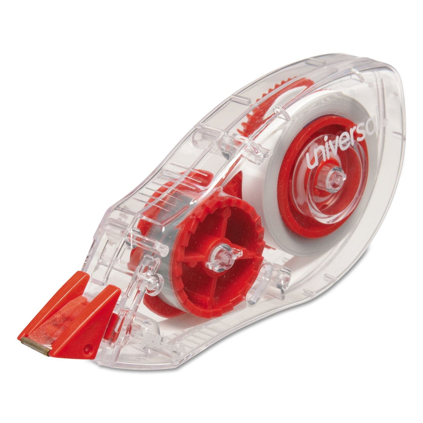 Universal 75606 Correction Tape with Two-Way Dispenser, Non-Refillable, 1/5-Inch x 315-Inch , 6/Pack