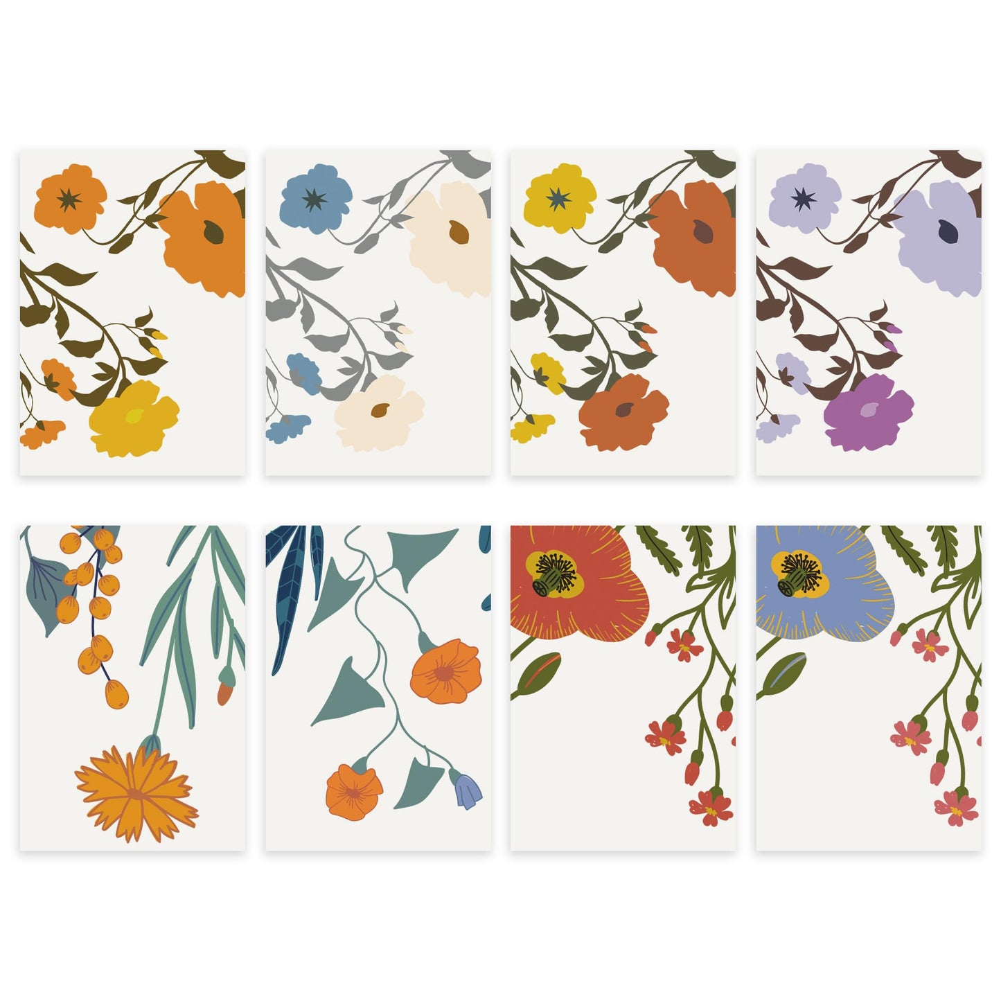 2026 Calendar, Cabbrix Wall Calendar 2026, 18 Months Calendar Runs From July 2026 - December 2027, 15" x 12", Twin-Wire Binding, Hanging Hook, Floral Design