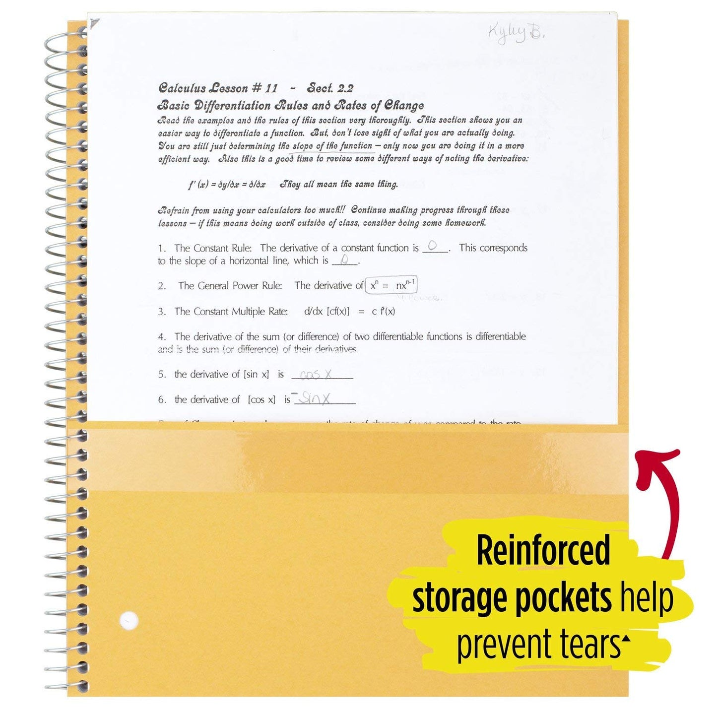 Five Star Spiral Notebook + Study App, 1 Subject, College Ruled Paper, 8.5" x 11", 100 Sheets, Assorted Colors, 6 Pack (38052)