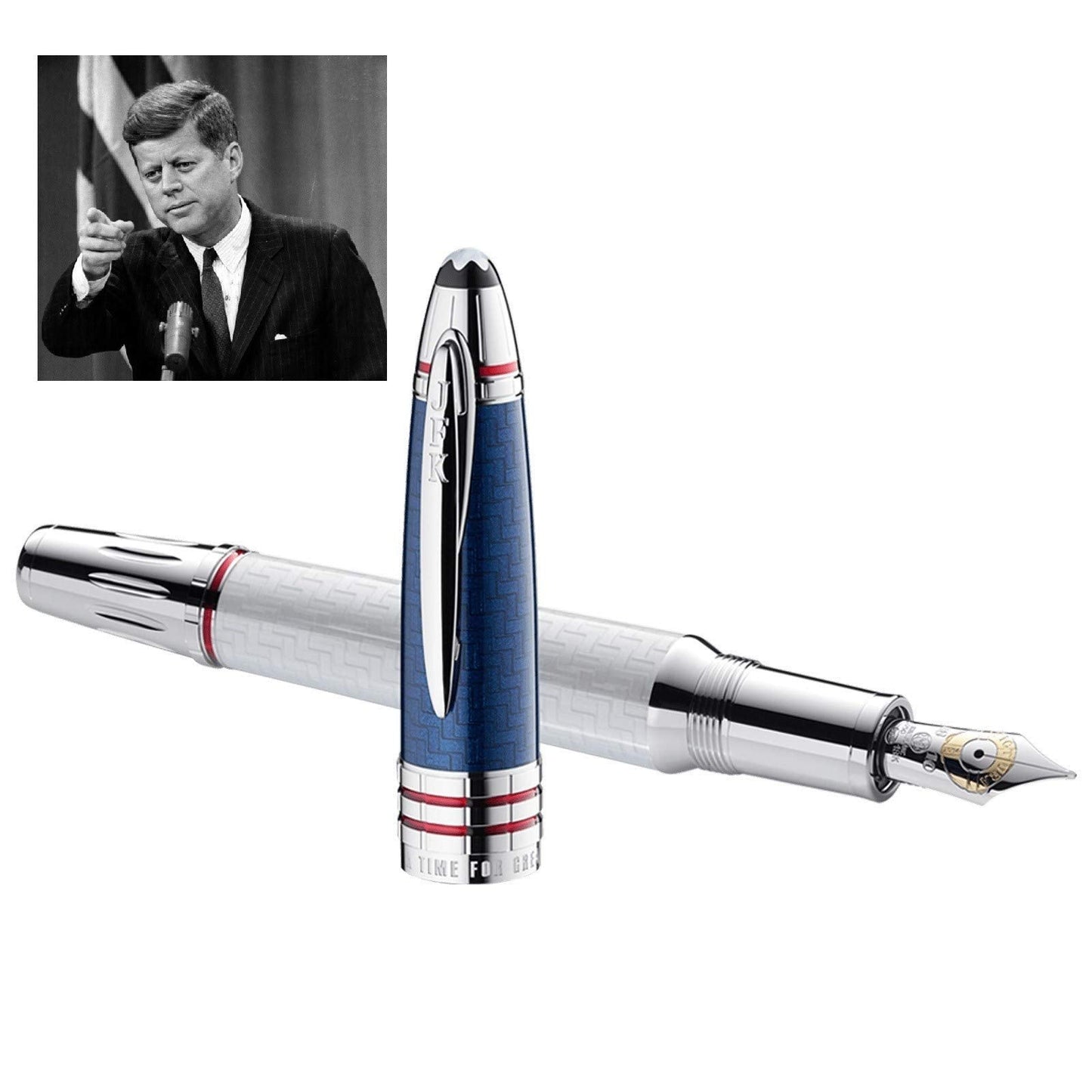 Montblanc Great Characters John F. Kennedy Limited Edition 1917 Fountain Pen