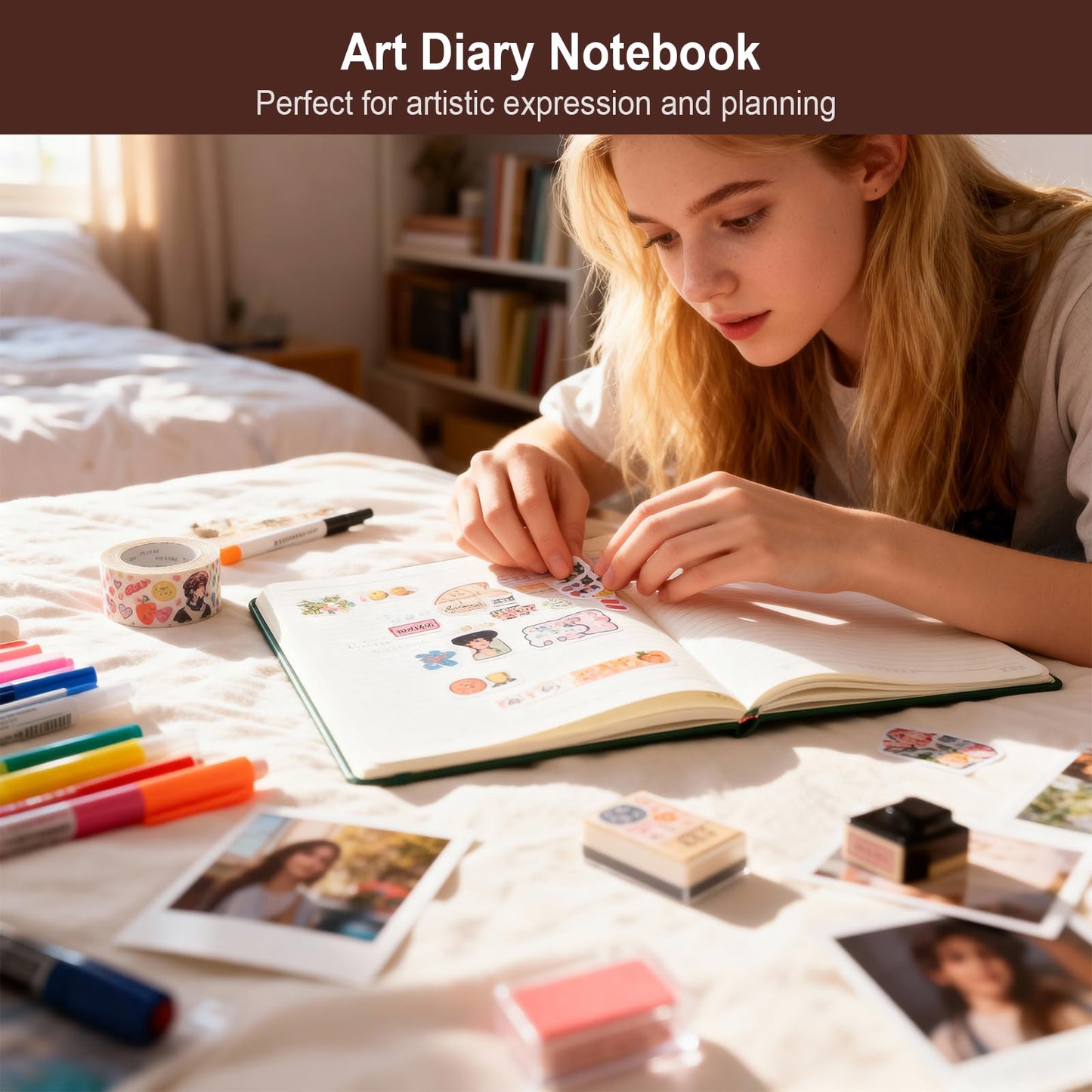 ViVin A4 College Ruled Notebook for Work, 8.5" x 11" Leather Hardcover Journal,192 Pages Professional Lined Notebook for Office & Business