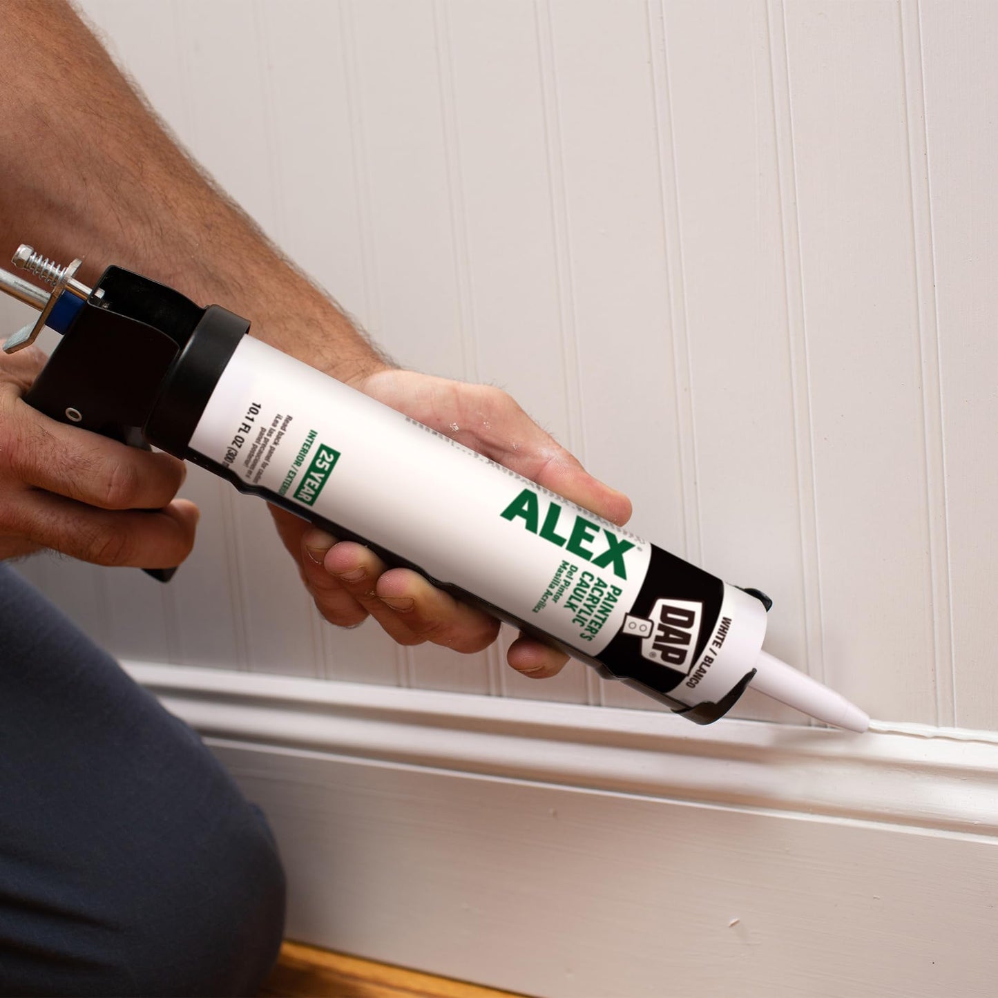 DAP Alex Painter's Acrylic Latex Caulk, White, 10.1 Oz, 30 Pack (7079818609)