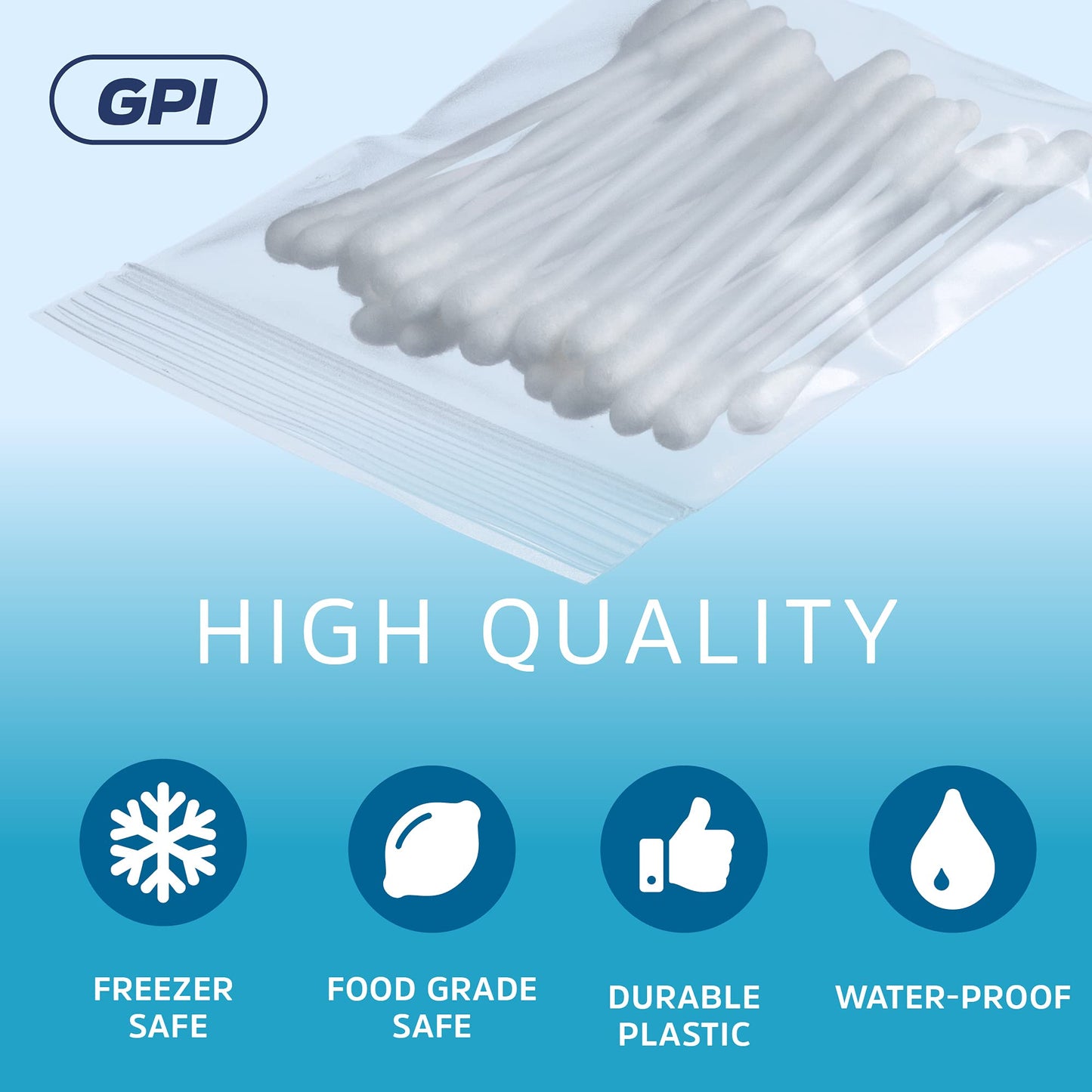 2" x 3" Small Reclosable Zip Bag - Heavy-duty 4 Mil, Bulk Case of 4,000 - Clear, Resealable Zip Top Lock for Storage & Packaging Food, Nuts, Bolts & Screws.