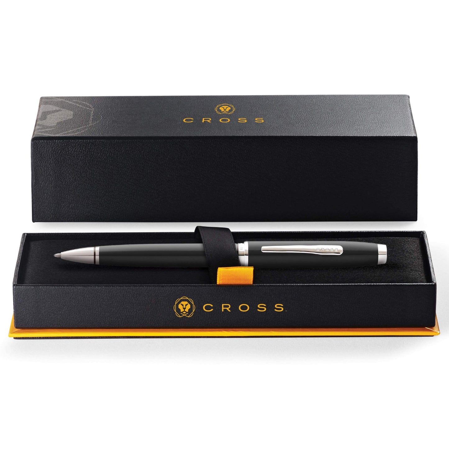 Cross Coventry Pen Ballpoint - Black/Chrome Lacquer