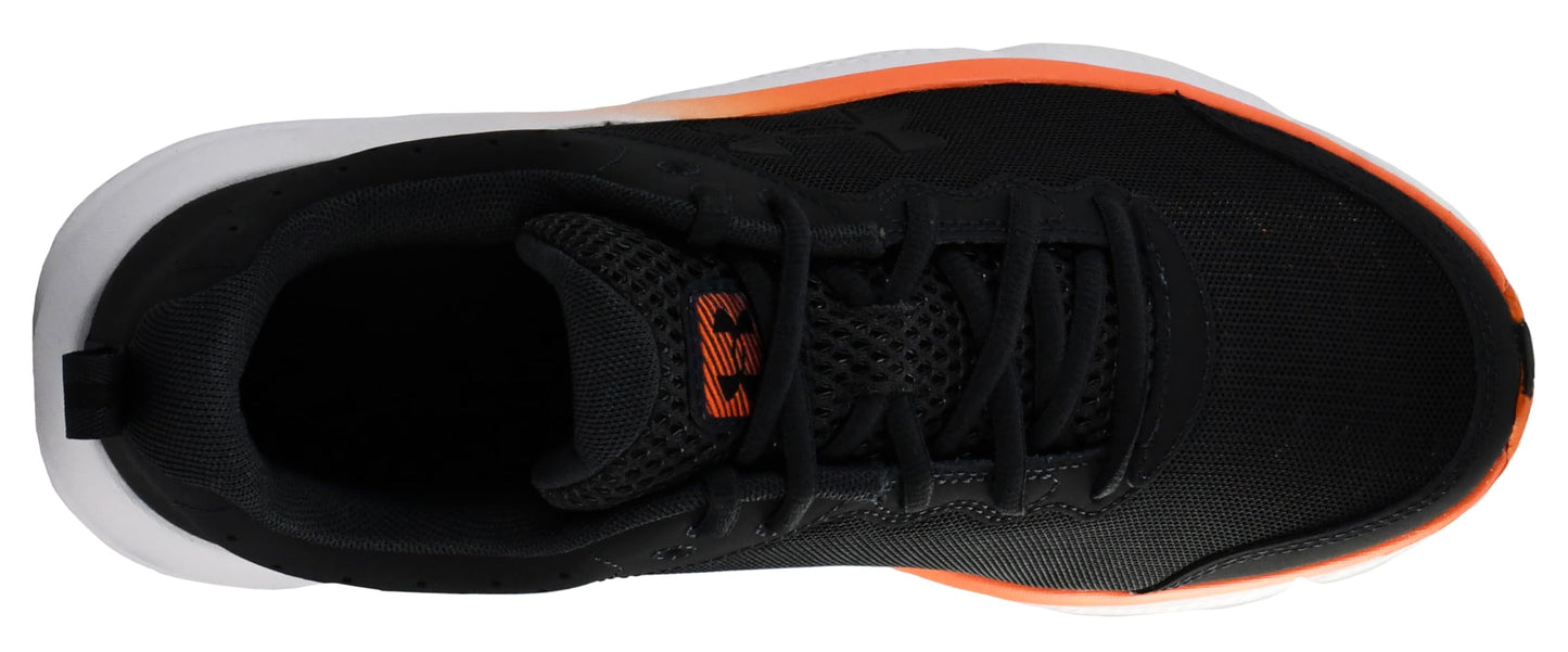 Under Armour Mens Charged Assert 10 Anthracite/Team Orange/Black 15 Medium