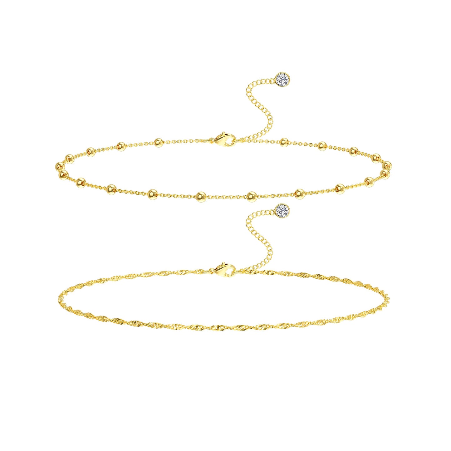 HEVOCY Gold Waist Chain for Women, Trendy Layered Belly Chain Jewelry, Adjustable Body Chain for Beach & Summer Outfit