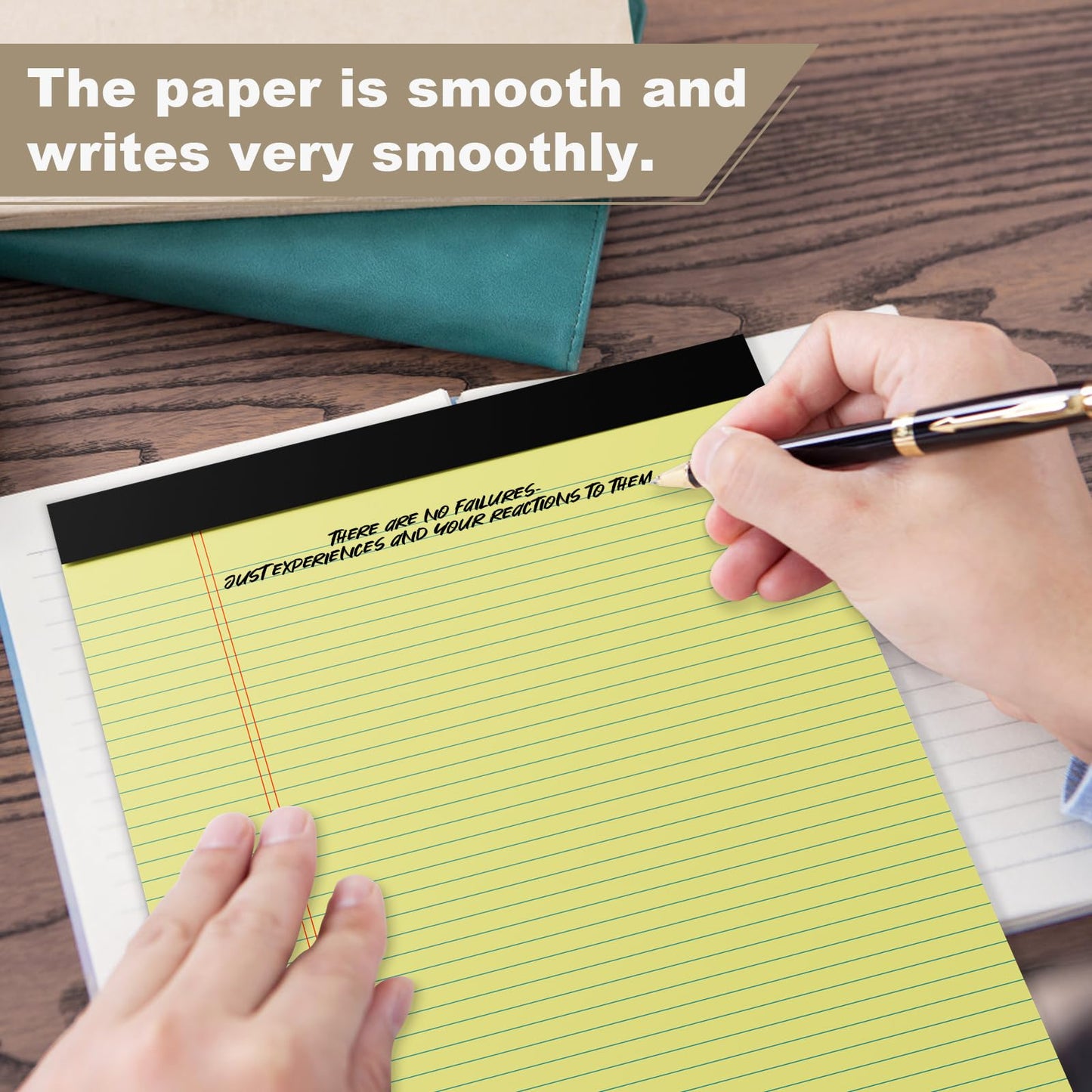 AILZFEI 12 Pack Yellow Legal Pads 8.5 x 11.75 College Ruled Yellow Note Pad Narrow Ruled 30 Sheets Notepads Perforated Writing Pad Clear Print 8x11 Legal Pads Pads of Paper