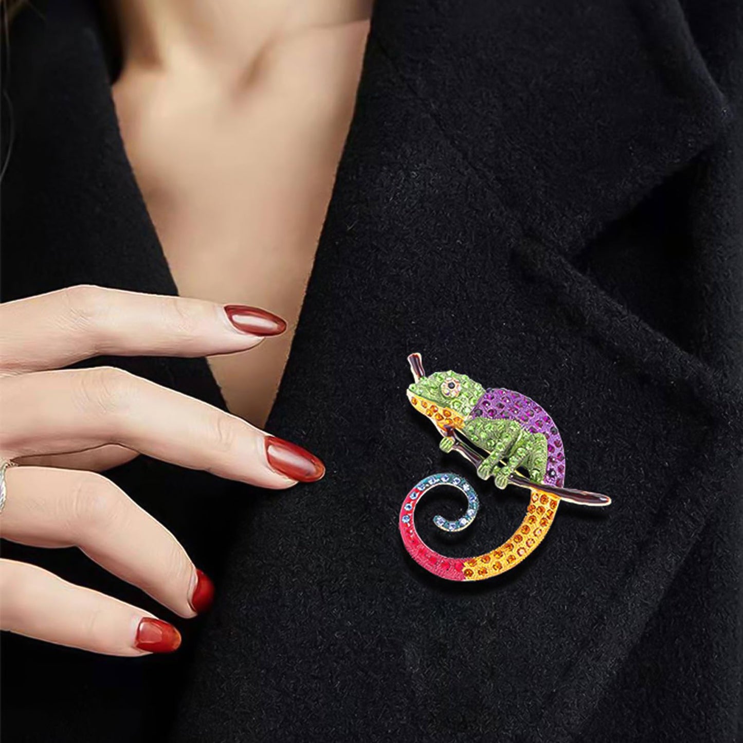 HETICA Animal Brooch for Women, Funny and Cute Flower Brooch Safety Pins Clothing Backpack Hat Decoration Enamel Pins Fashion Women Brooches and Pins Jewelry