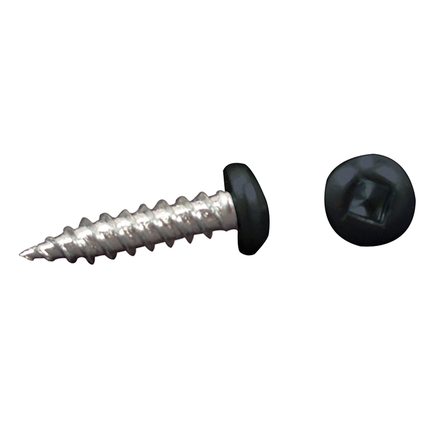 AP Products 012-PSQ50 BL 8 X 1 Black Finish #8 Pan Head Screw, 1 / Pack of 50