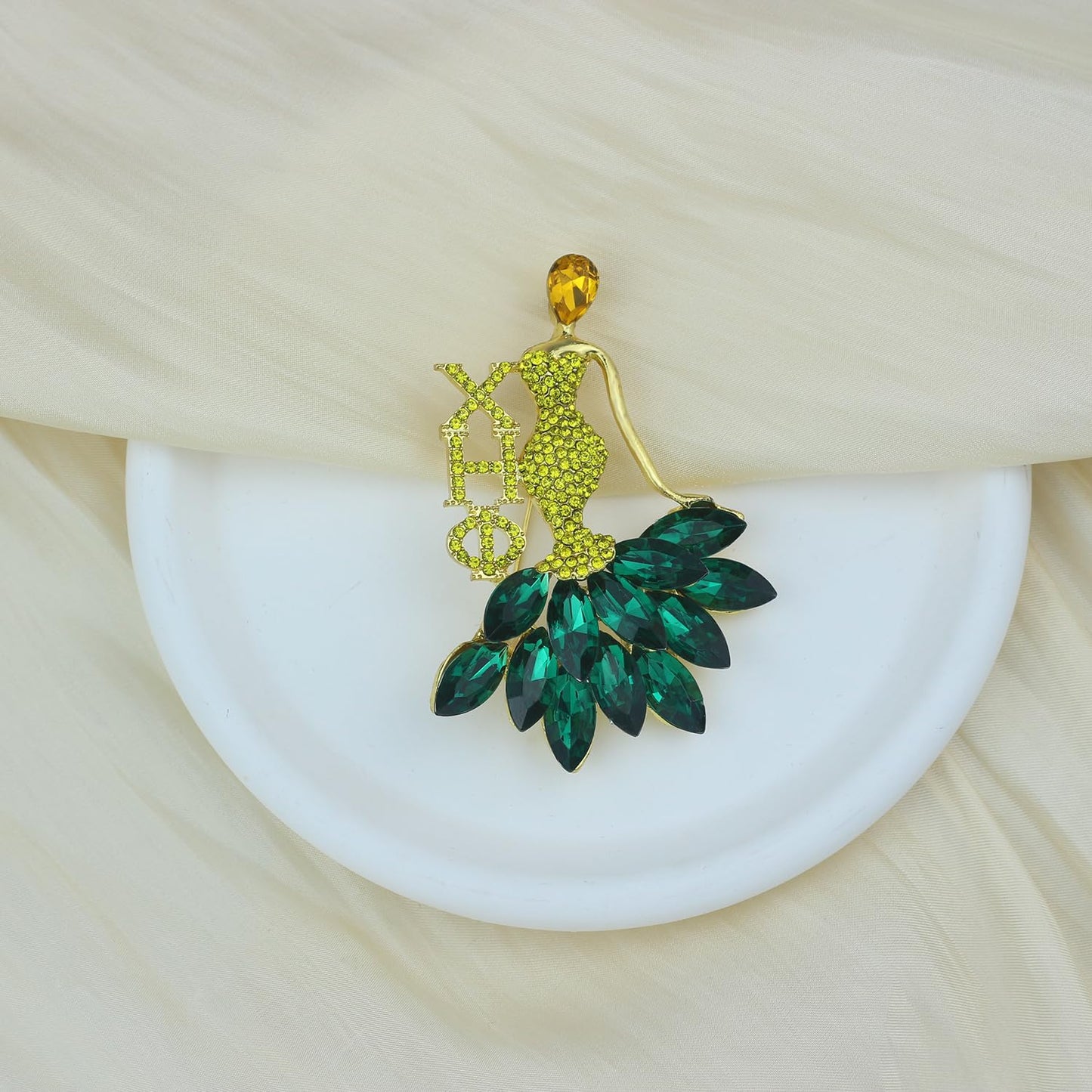 Rhinestone Chi Eta Brooh Pin for Women Greek Sorority 1932 Chi Gift Sorority Paraphernalia Jewelry for Soror Sisterhood Gift (CE Brooch)
