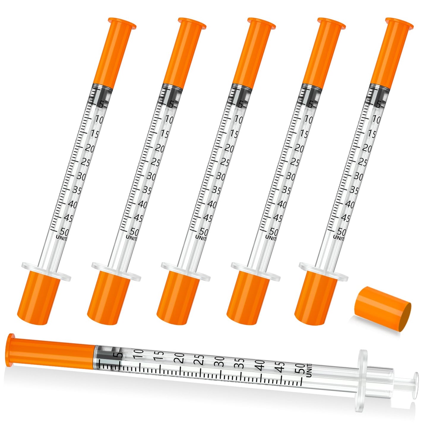0.5ml 31G 5/16 Inch 8mm, Lab Tools Individually Wrapped 100 Pack