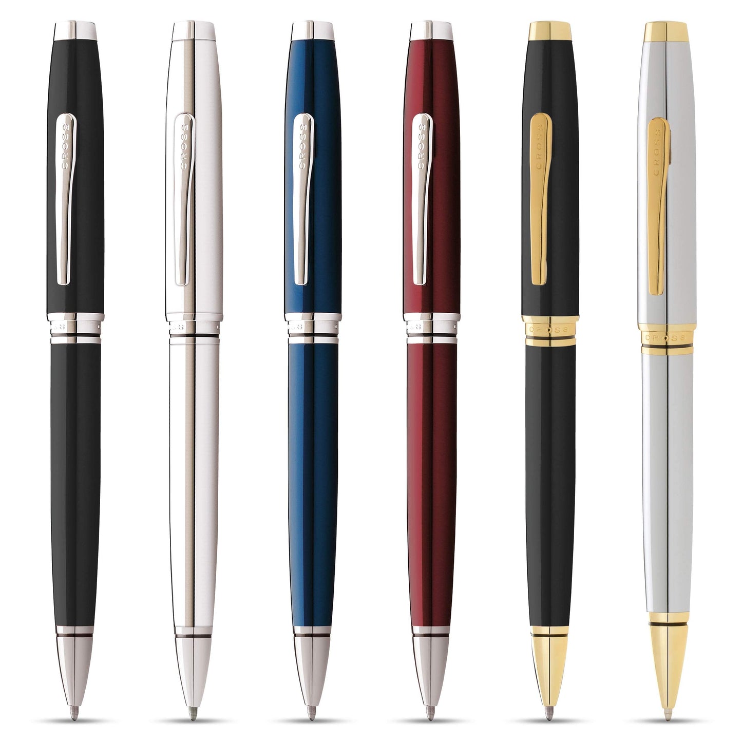 Cross Coventry Pen Ballpoint - Black/Chrome Lacquer