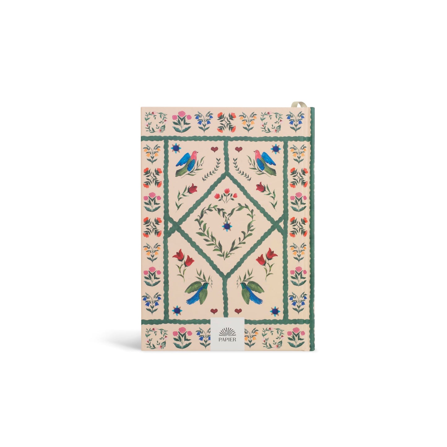 Papier Quilted Daydreams Notebook - Hardcover Journal | Lined Pages | Good for Writing & Drawing | Study & Office Organizer, Sketchbook, Commonplace Book With Bookmark | Beautiful Gift